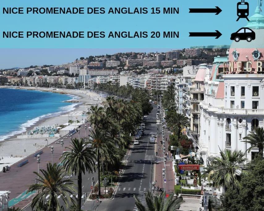 Evasion De Reve : 3p, Piscine, Tennis, Wifi, Park. Apartamento Antibes